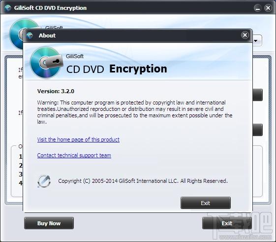 Gilisoft CD DVD Encryption,DVD加密,CD加密,光盘加密