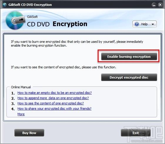Gilisoft CD DVD Encryption,DVD加密,CD加密,光盘加密