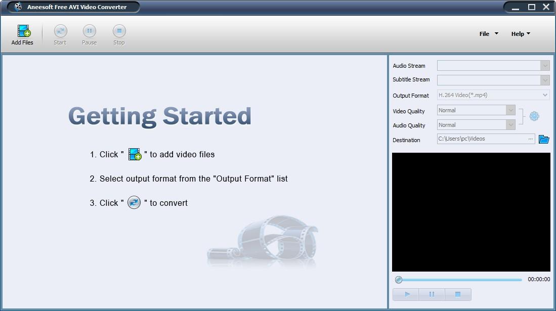 Free AVI Video Converter下载,AVl视频文件格式转换软件,视频转换