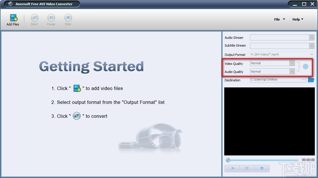 Free AVI Video Converter下载,AVl视频文件格式转换软件,视频转换
