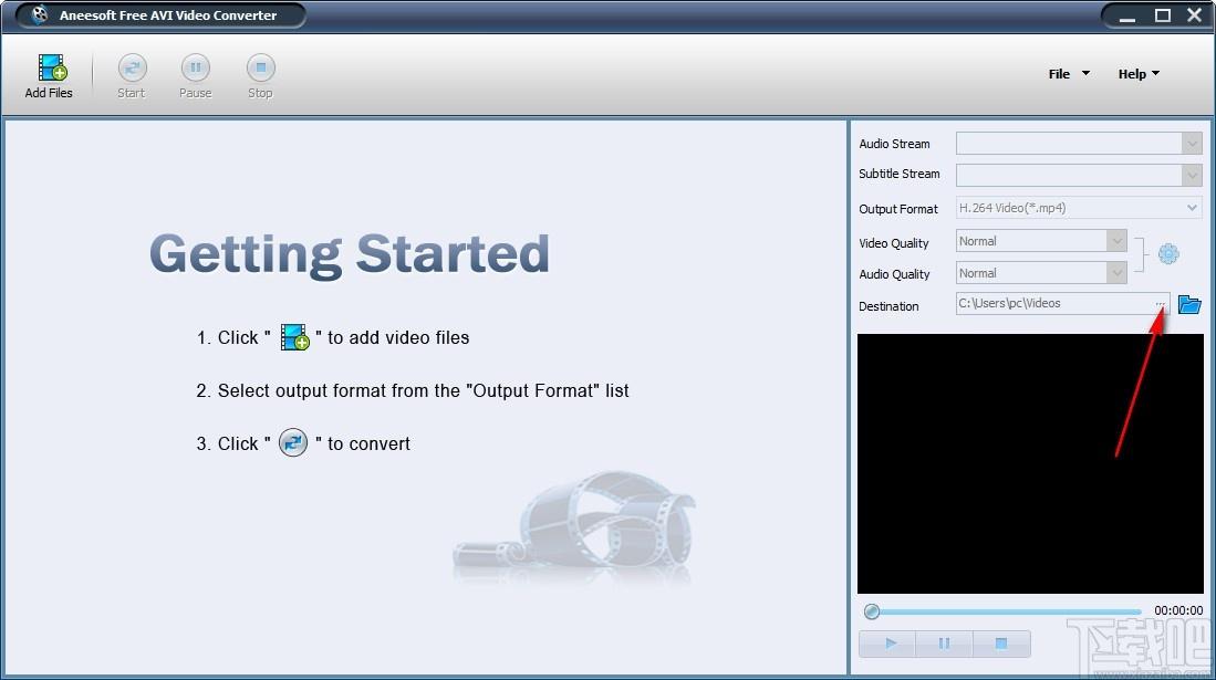 Free AVI Video Converter下载,AVl视频文件格式转换软件,视频转换