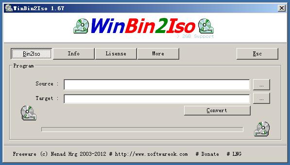 WinBin2Iso,WinBin2Iso下载,bin转换iso