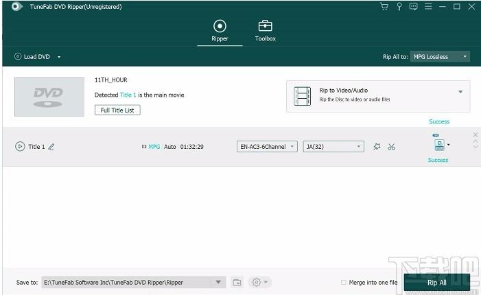 TuneFab DVD Ripper下载,DVD翻录,DVD,光盘工具
