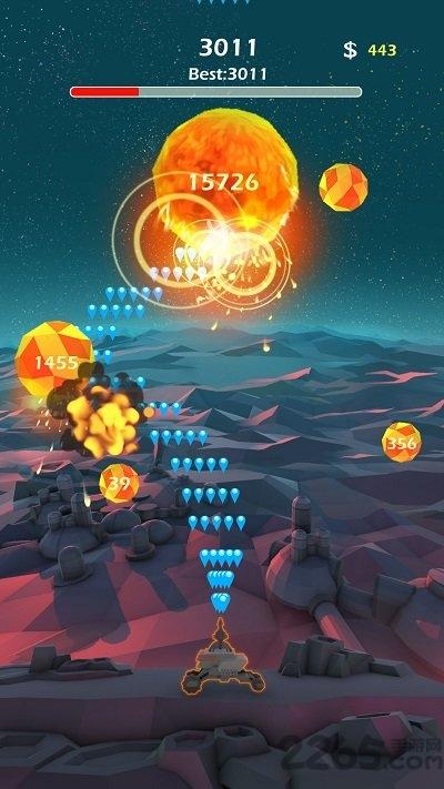疯狂打陨石无限金币版下载,疯狂打陨石,街机游戏,射击游戏