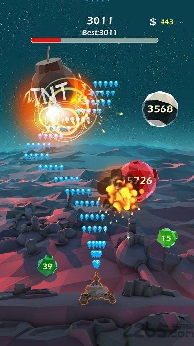 疯狂打陨石无限金币版下载,疯狂打陨石,街机游戏,射击游戏