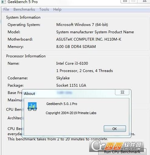 Geekbench,跑分.