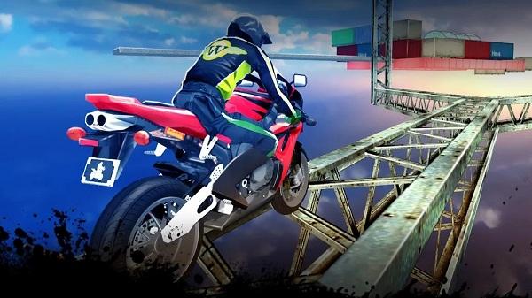 不可能的自行车特技3d游戏(Impossible Bike Stunts 3D)下载,不可能的自行车特技3d,自行车游戏,竞技游戏