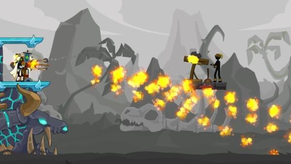 火柴人弹射器游戏(stickman catapult)下载,火柴人弹射器,防守游戏,火柴人游戏